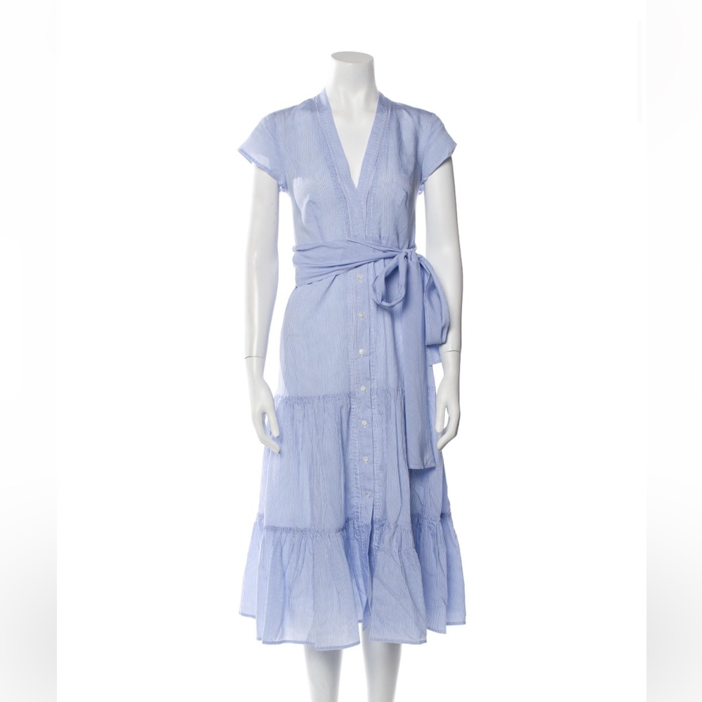 Kobi Halperin blue midi dress